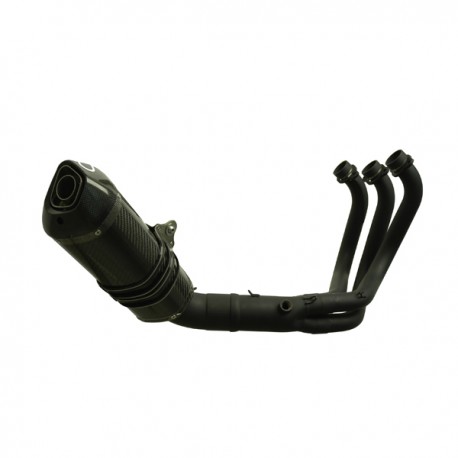 Complete exhaust system Termignoni "Black Edition" carbon for Yamaha MT09, XSR 900, Tracer 900, Tracer 900 GT