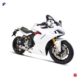 Demi-ligne Termignoni titane-carbone Ducati Supersport 950 - 950S Euro5 (2021-2024)