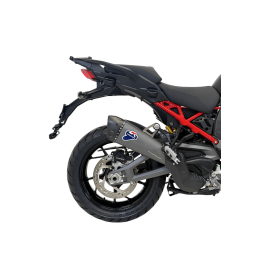 Silencieux Termignoni Homologué D23308040IGC – Titane GRIS / Carbone pour Ducati Multistrada 1160 2025 Euro5+