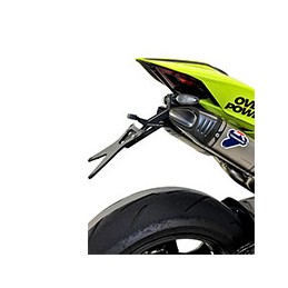 Support de plaque Termignoni Titane Noir pour Ducati Panigale V4 / Streetfighter V4 2025