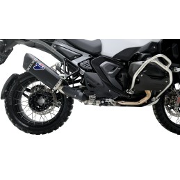 Silencieux Termignoni Homologué Euro5+ Titane Noir-carbone BMW R1300GS & Adventure 2023-2025