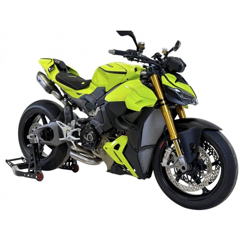 Ligne complète Termignoni racing Ducati Streetfighter V4 2025 | Inox-Titane-Carbone