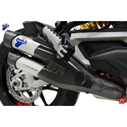 Silencieux Termignoni homologué INOX-TITANE-CARBONE pour Ducati Multistrada V4 2021-2023