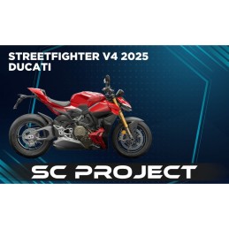 Kit UpMap T800+ Ducati StreetFighter V4 2025 Toutes versions. Cartographies pour échappements SC Project