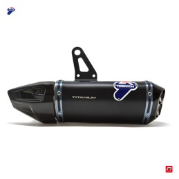 Silencieux Termignoni Black Edition – Ducati Streetfighter V4 / V4 S 1100 (2020–2024) détail silencieux gauche