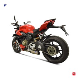 Ducati Streetfighter V4 / V4 S 1100 (2020–2024), moto 3/4 arrière gauche
