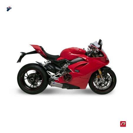 Kit Performance Silencieux Titane Termignoni pour Ducati Panigale V4, V4 S, V4 R 2018-2024, moto côté droit