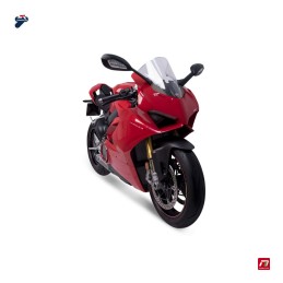 Kit Performance Silencieux Titane Termignoni pour Ducati Panigale V4, V4 S, V4 R 2018-2024, 3/4 avant droit