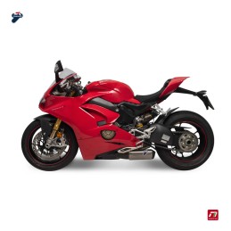 Kit Performance Silencieux Titane Termignoni pour Ducati Panigale V4, V4 S, V4 R 2018-2024, moto côté gauche
