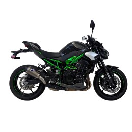 Silencieux homologué Euro5+ Titane Noir pour Kawasaki Z900 2024-2026