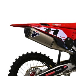 Ligne Termignoni Racing Inox-Titane-Carbone pour Ducati Desmo450 MX