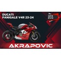 Panigale V4 R 2023-2024 (Australie, Europe, US, avec map Ducati Performance DP3 et DP3 EVO